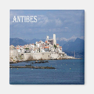 zFR107 ANTIBES French Riviera, France, Fridge Magnet