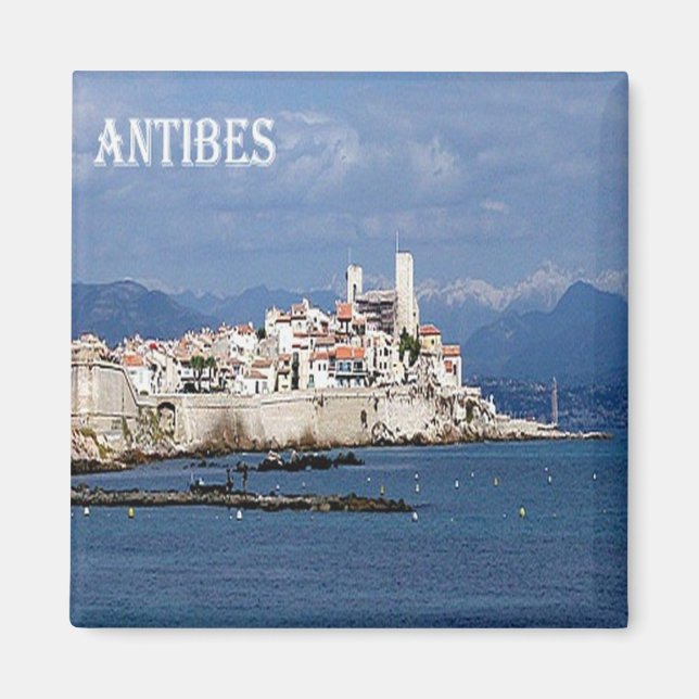 zFR107 ANTIBES French Riviera, France, Fridge Magnet (Front)