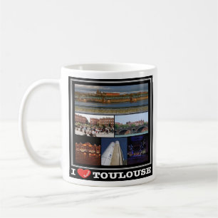 zFR137 TOULOUSE "I Love", France, Coffee Mug