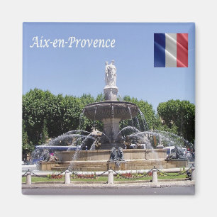 zFR141 AIX EN PROVENCE, France, Fridge Magnet
