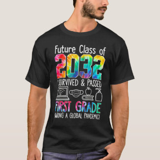 Zgb6 Future Class 2032 First Grade Teacher Back To T-Shirt