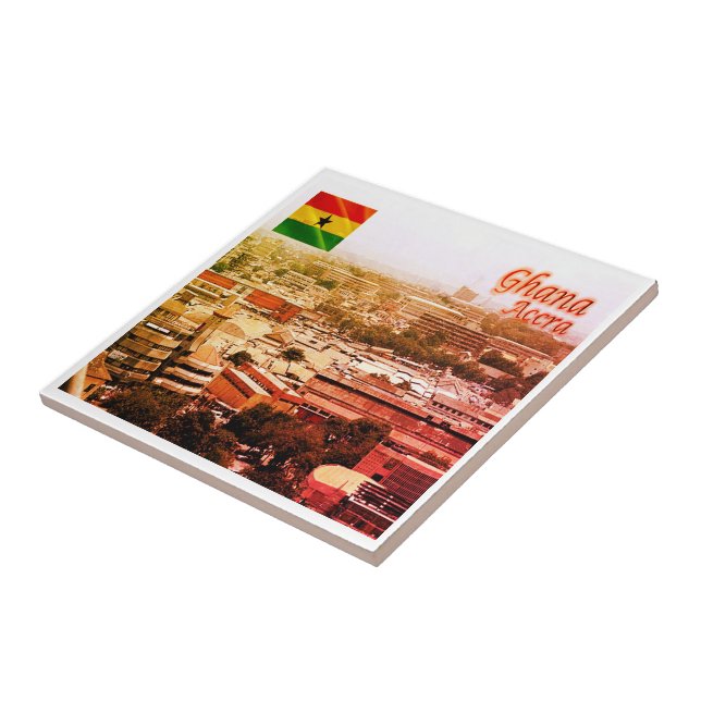 zGH003 ACCRA North, Ghana, Africa, Tile (Side)