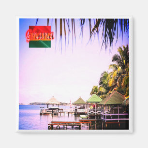 zGH005 GHANA, Coast, Africa, Fridge Magnet