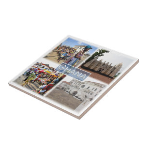 zGH008 GHANA, Mosaic, Africa, Tile