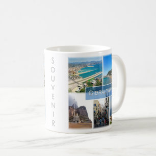 zGI004 GIBRALTAR, Europe, Coffee Mug
