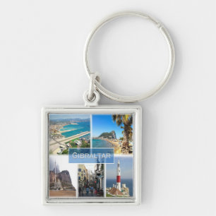 zGI004 GIBRALTAR, Europe, Key Ring
