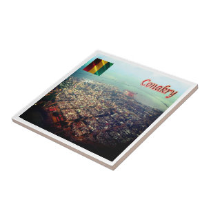 zGN003 CONAKRY, Guinea, Africa, Tile