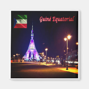 zGQ003 BATA, Africa, Freedom Tower, Fridge Magnet