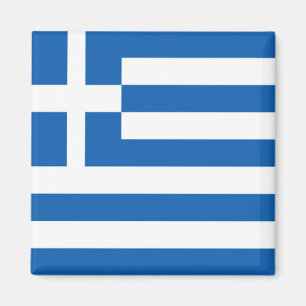 zGR001 Greece, GREEK FLAG, Fridge Magnet