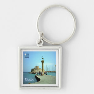 zGR039 RHODES, Greece, Key Ring