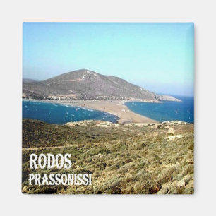 zGR040 PRASSONISSI, Greece, Fridge Magnet