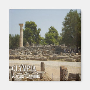 zGR046 OLIMPIA, Greece, Fridge Magnet