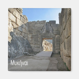 zGR051 MICENE Greece, Fridge Magnet