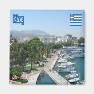 zGR056 KOS Greece, Fridge Magnet