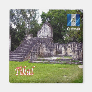 zGT013 TIKAL National Park, Guatemala, Fridge Magnet