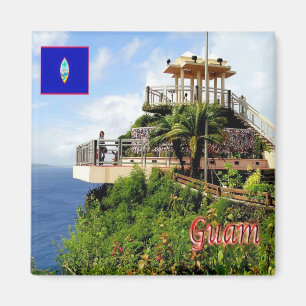 zGU005 PUNTAN DOS AMANTES, GUAM, Oceania, Fridge Magnet
