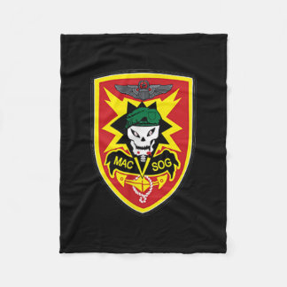 Zgxblwjhbsy Creations Co Macv-sog Vietnam War Mili Fleece Blanket