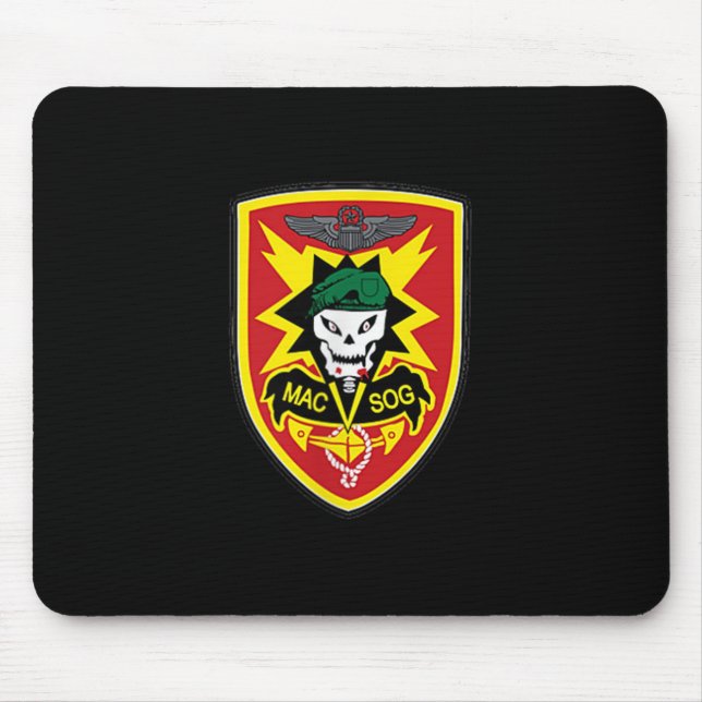 Zgxblwjhbsy Creations Co Macv-sog Vietnam War Mili Mouse Mat (Front)