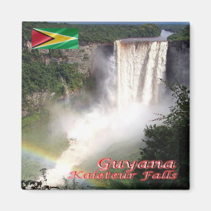 zGY007 GUYANA,  Kaieteur Falls, America, Fridge Magnet