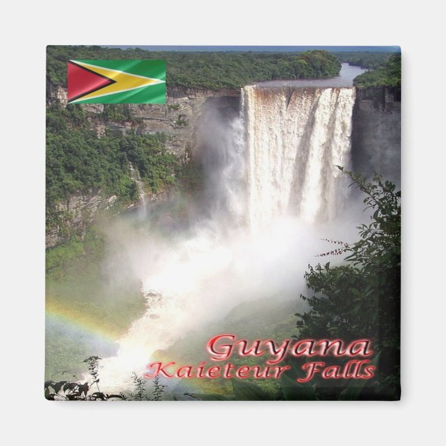 zGY007 GUYANA,  Kaieteur Falls, America, Fridge Magnet (Front)