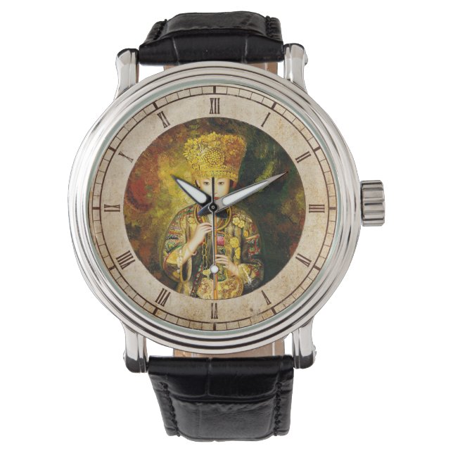 Zhangbo Hmong Culture Girl is Piping chinese lady Watch (Front)