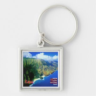 zHI006 KAUAI, HAWAII, Aerial View, Oceania, Key Ring