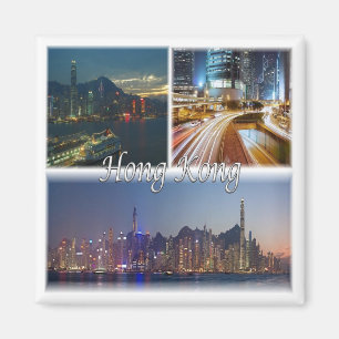 zHK013  HONG KONG, Asia, Fridge Magnet