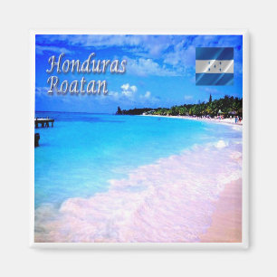 zHN008 ROATAN Bay Islands, Honduras, Fridge Magne Magnet