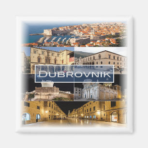 zHR003 DUBROVNIK - Croatia - Fridge Magnet