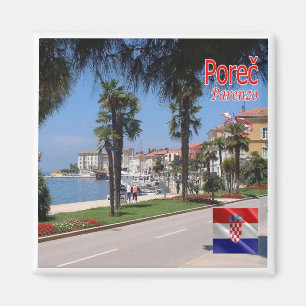 zHR010 POREC, Croatia, Fridge Magnet