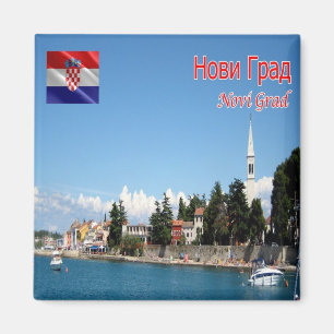 zHR013 NOVIGRAD, Croatia, Novigrad, Fridge Magnet