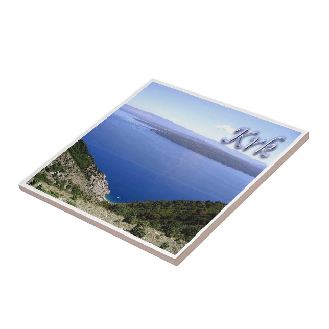 zHR014 KRK, CRES, Croatia, Tile (Side)