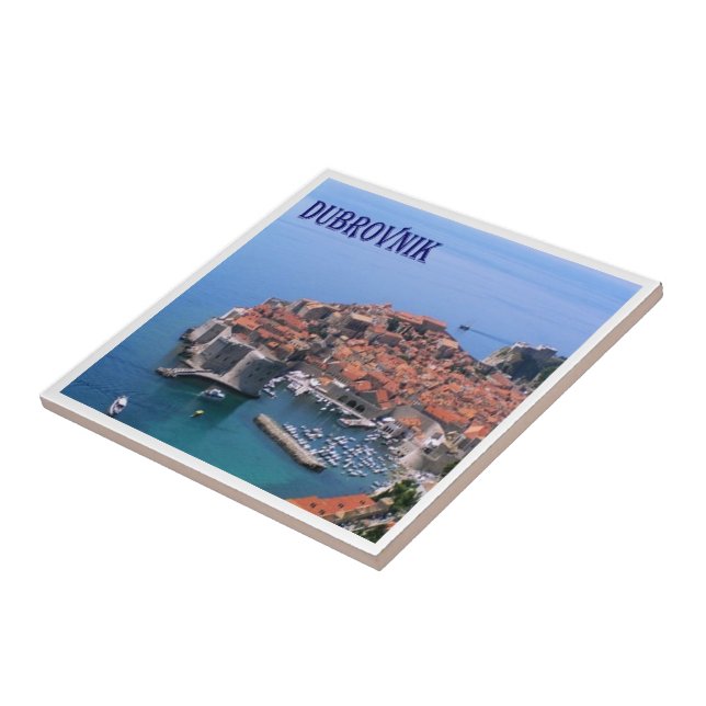 zHR017  DUBROVNIK, Croatia, Tile (Side)