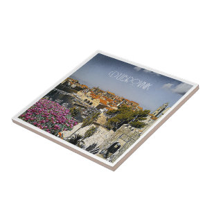 zHR019 DUBROVNIK, Croatia, Tile