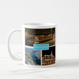 zHU003 BUDAPEST Hungary, Coffee Mug