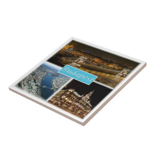 zHU003 BUDAPEST Hungary, Tile