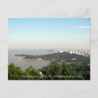 Zhuhai,Pearl River Delta,Guangdong Province,China Postcard