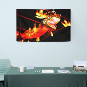 Zhulong Fire Dragon Banner