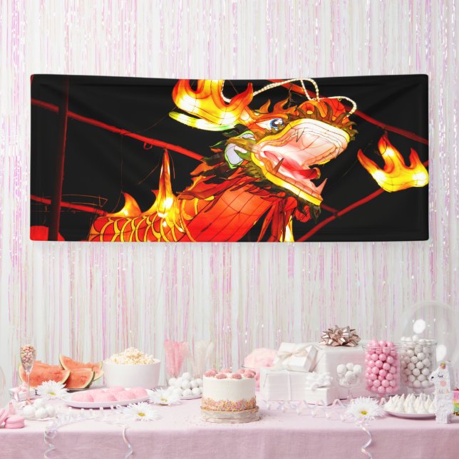 Zhulong Fire Dragon  Banner (Party)