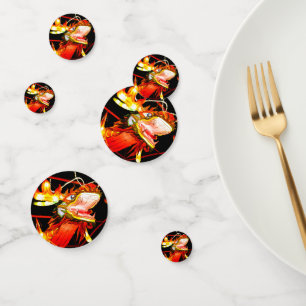 Zhulong Fire Dragon Confetti