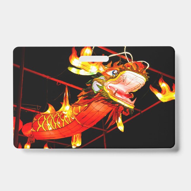 Zhulong Fire Dragon  ID Badge (Front)