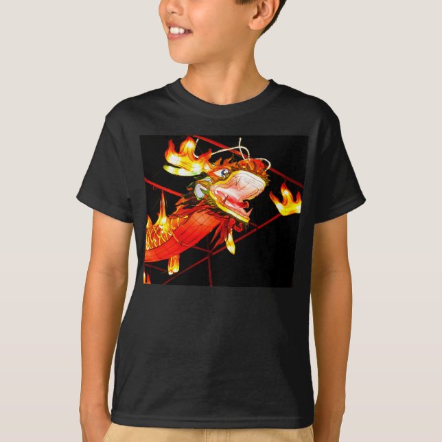 Zhulong Fire Dragon  T-Shirt (Front)