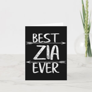 Zia ever shirt funny italian auntie mother's day card