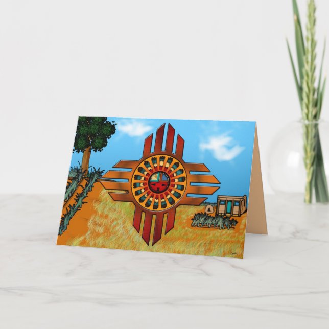 Zia Sun Card (Front)