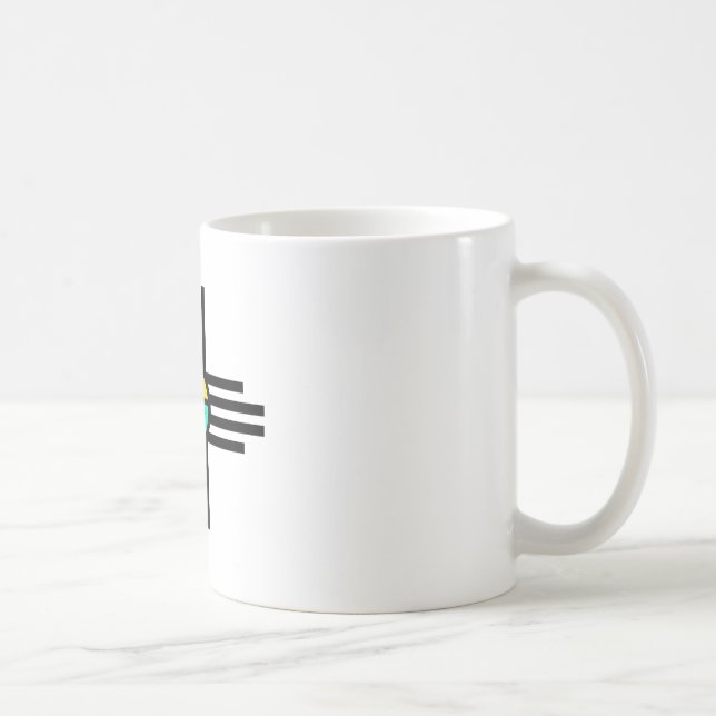 Zia Sun God Coffee Mug (Right)