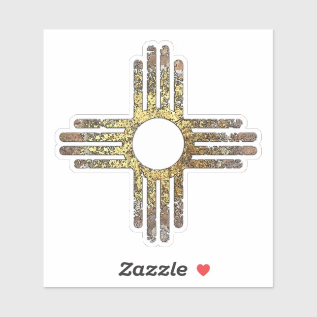 Zia Sun Symbol (Sheet)