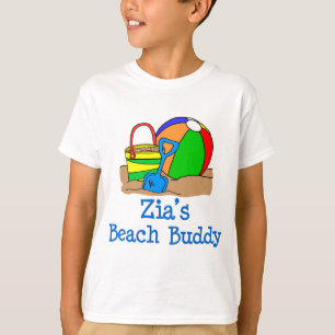 Zia's Beach Buddy Cute Design T-Shirt