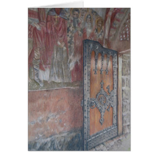 Zica Frescoes and Door