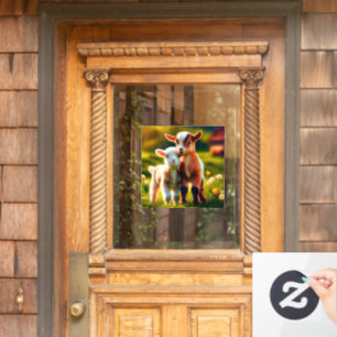 Zicklein Window Cling