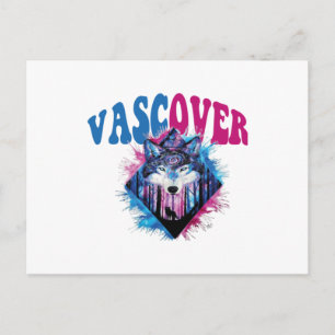 Zidika vascover wolf  Essential Postcard